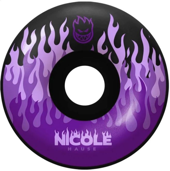 Spitfire F4 99D Nicole Kitted Radial Wheels - Black