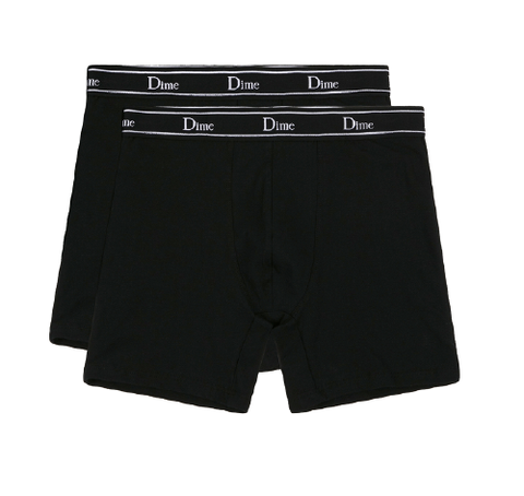 Dime Classic 2 Pack Underwear - Black