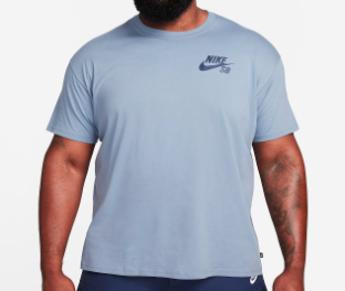 Nike SB Logo T-Shirt - Ashen Blue