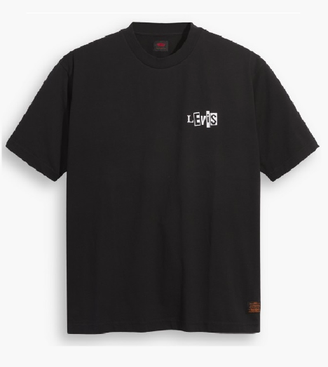 black levis tee