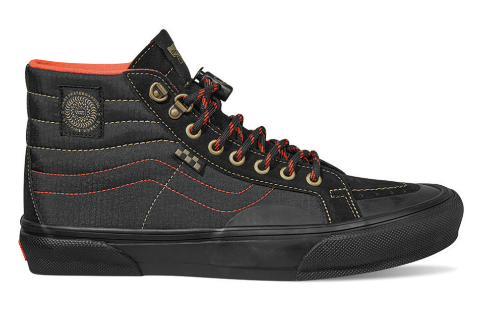 Flame sk8 2025 hi vans