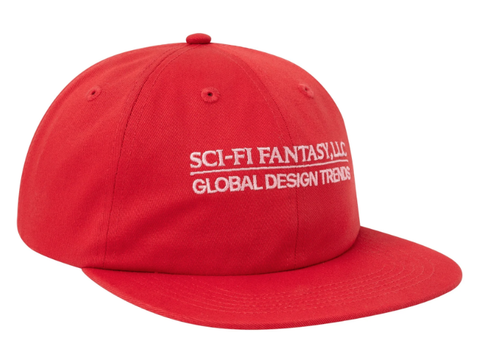Sci-Fi Fantasy Global Design Trends Cap - Red
