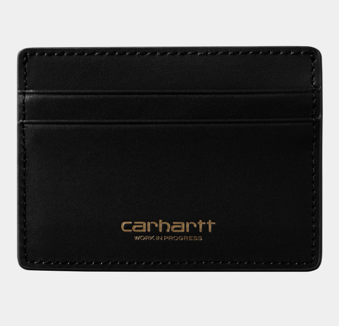 Carhartt WIP Vegas Cardholder Wallet - Black/Gold