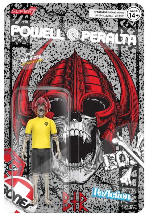 Super7 Powell Peralta ReAction Wave 4 Figure - Per Welinder