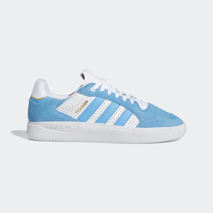Adidas Tyshawn Low Shoe - University Blue/White