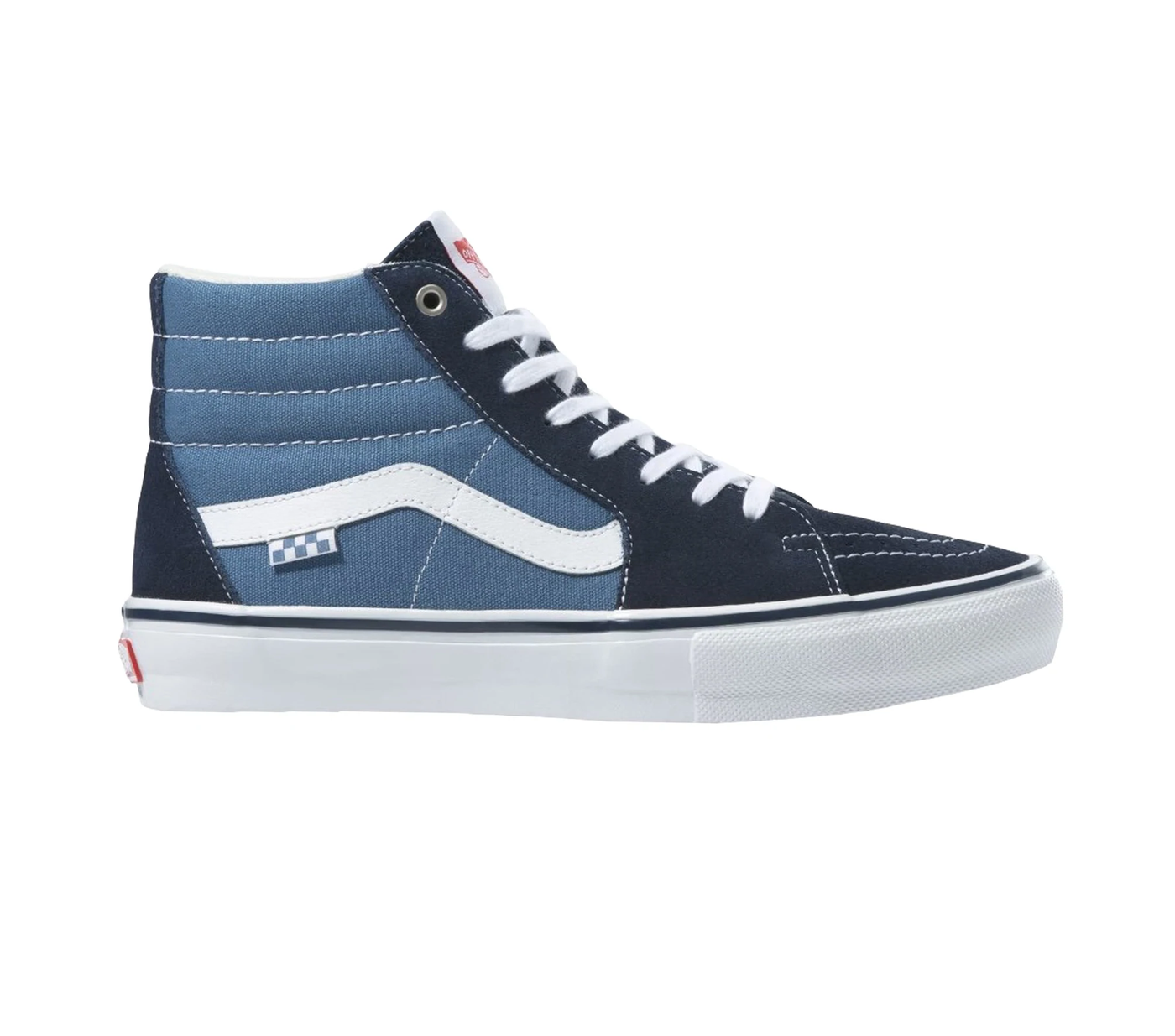 Vans Skate Sk8 Hi Shoe Navy White Pro Skateboards Snowboards