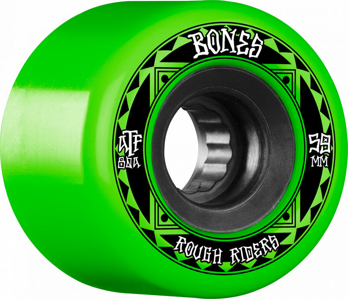 Bones ATF Rough Rider Runner Wheels - Green