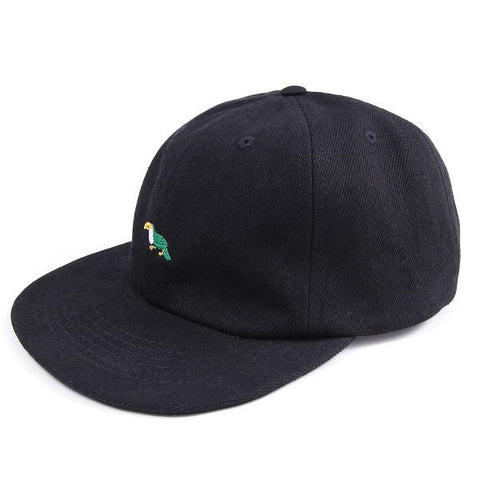 Magenta Toutouc 6P Hat - Black Denim