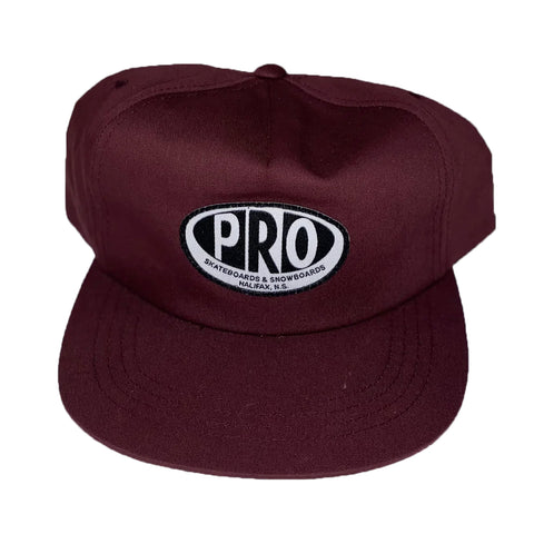 Pro Skates Proval Unstructured Cap - Maroon
