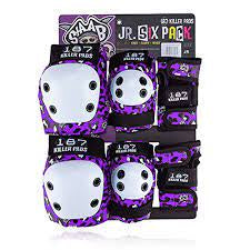 187 Six Pack Junior Pad Set - Staab Purple