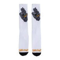 Santa Cruz Slasher Hand Socks - White