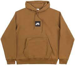 Nike SB HD Box Logo Hooded Sweater - Ale Brown