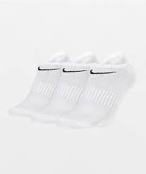 Nike Everyday Lightweight No Show Sock - White