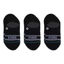 Stance Basic No Show Socks 3 Pack - Black