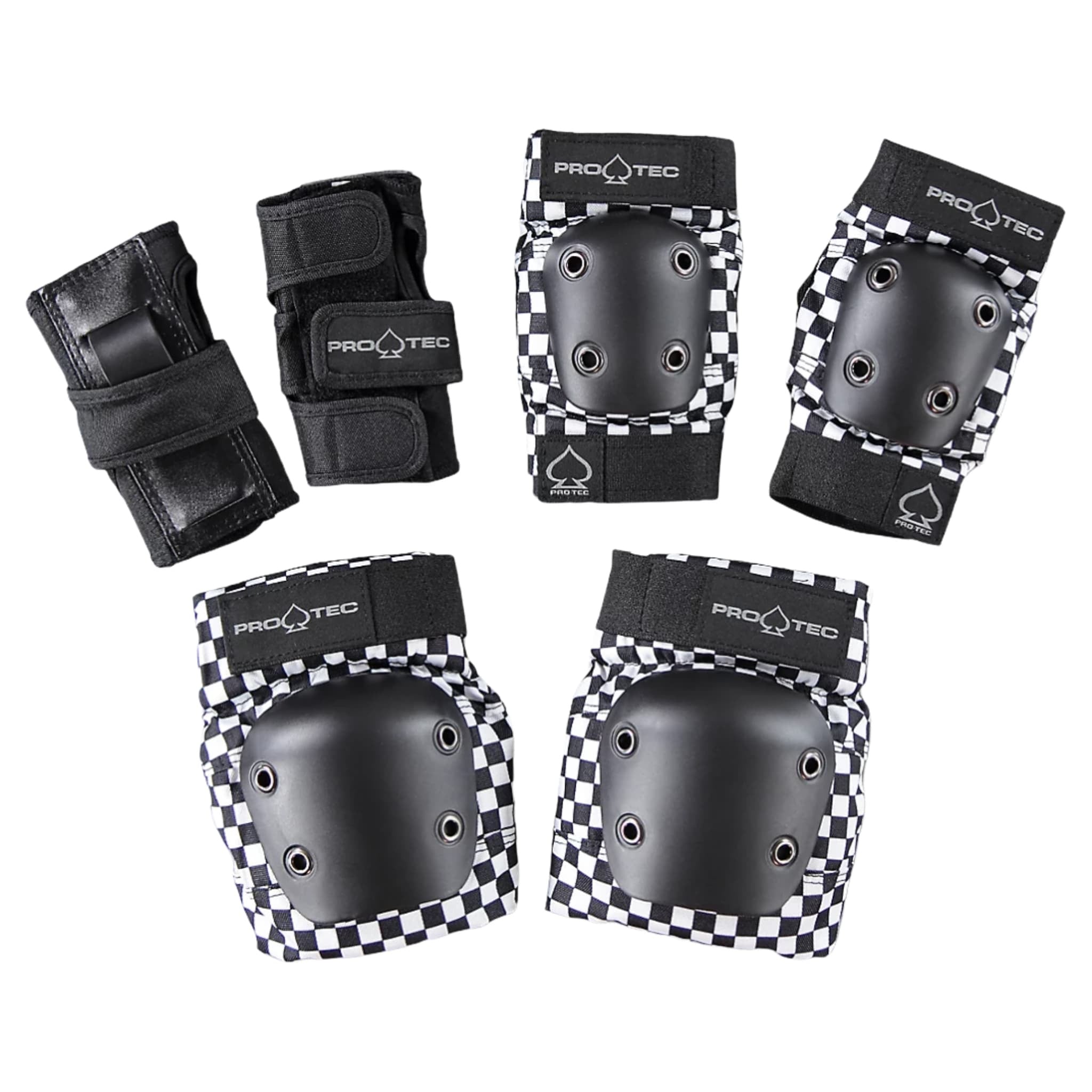 Pro-Tec Junior 3-Pack Pad Set - Checkerboard