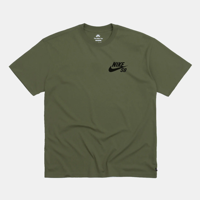 Nike SB Logo T-Shirt - Medium Olive