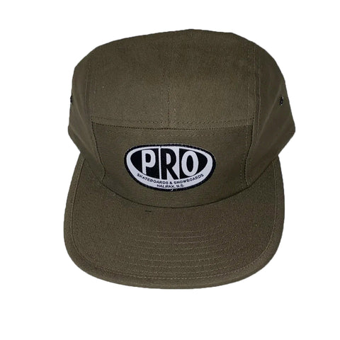 Pro Skates Proval 5 Panel Cap - Olive