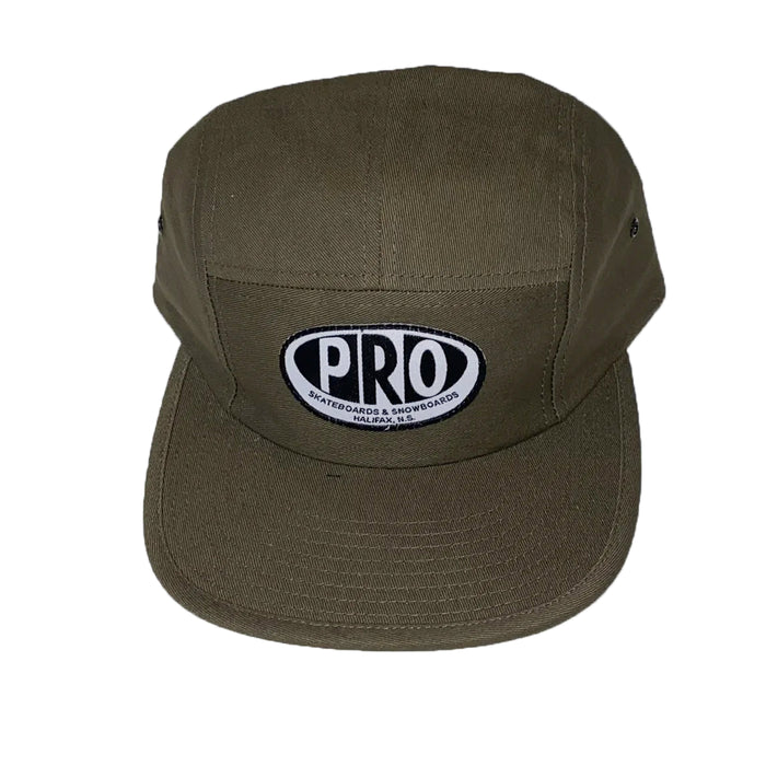 Pro Skates Proval 5 Panel Cap - Olive