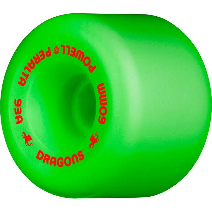 Powell Peralta Dragon Formula Rat Bones 93A Wheel - Green