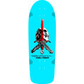 Powell Peralta Rodriguez OG Skull & Sword Spoon Nose Deck - Light Blue