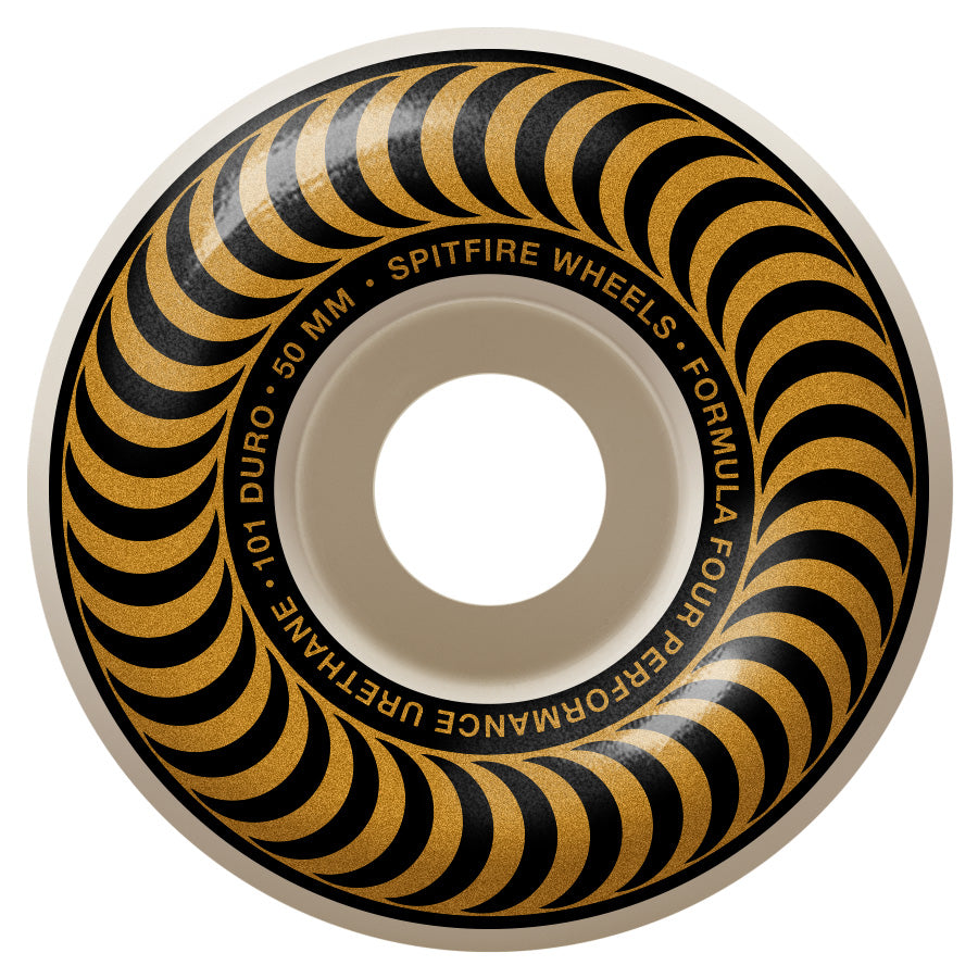 Spitfire F4 Classic 101D Wheels - Natural