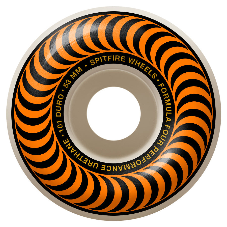Spitfire F4 Classic 101D Wheels - Natural