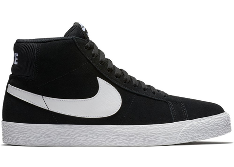 Nike SB Zoom Blazer Mid Shoe - Black/White