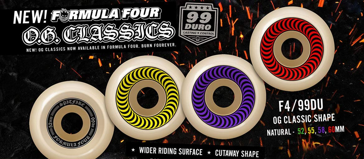Spitfire F4 99D OG Classic Wheels - Natural